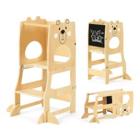 OOOK 3-in-1 Teddy Learning Tower for Little Giants OOOK 3-in-1 Teddy Learning Tower for Little Giants