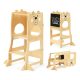 OOOK 3-in-1 Teddy Learning Tower for Little Giants
