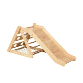 OOOK 3-Sided Triangle Climber with Slide OOOK 3-Sided Triangle Climber with Slide