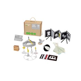   Montessori fejlesztő doboz 0-2 hónapos korosztály számára