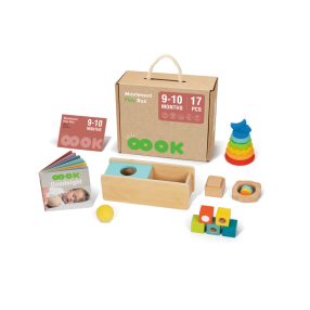   Montessori fejlesztő doboz 9-10 hónapos korosztály számára