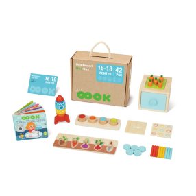   Montessori fejlesztő doboz 16-18 hónapos korosztály számára