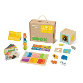  Montessori fejlesztő doboz 31-36 hónapos korosztály számára