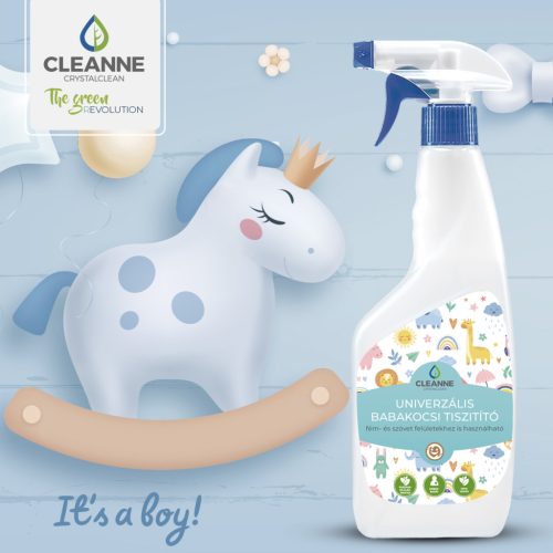 Baba-Mama univerzális babakocsi tisztító - It's a boy - 500ml