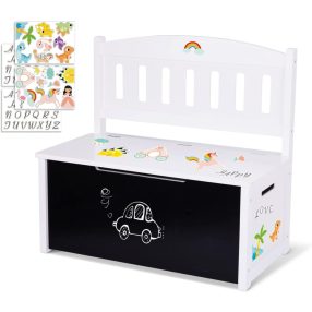 OOOK Dressing Bench with Storage and Sticker Set OOOK Dressing Bench with Storage and Sticker Set